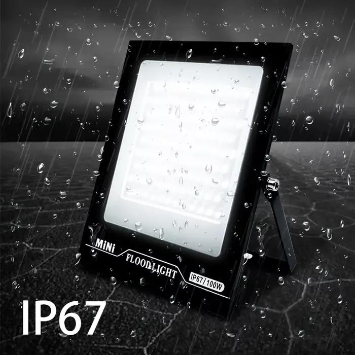 10W 20W 30W 50W 100W 150W 200W Led projecteur 220V projecteur extérieur IP67 étanche lampadaire écla