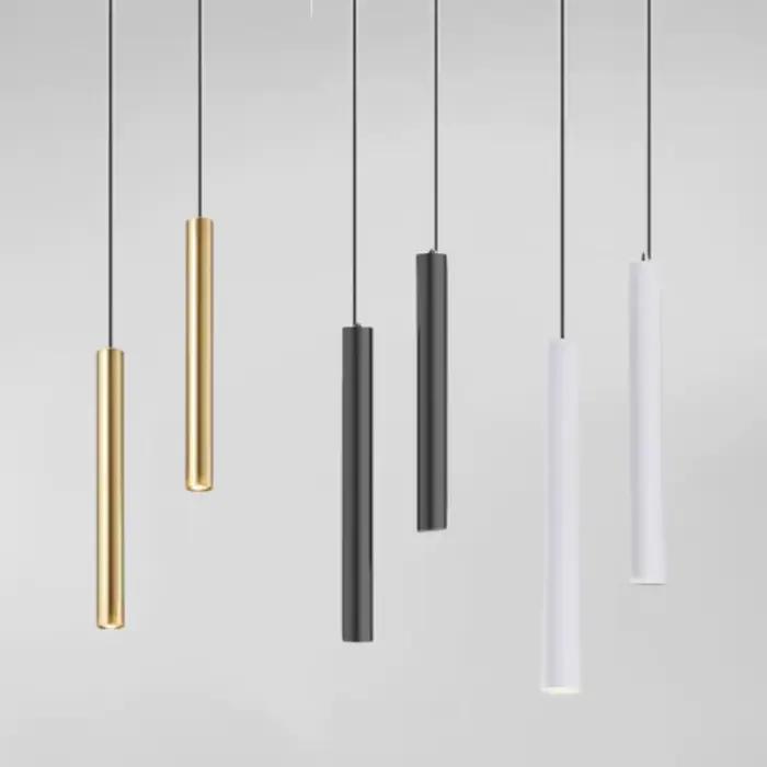 Lampe suspendue de chevet minimaliste, projecteur de chambre à coucher, Restaurant, Bar, cuisine, sa
