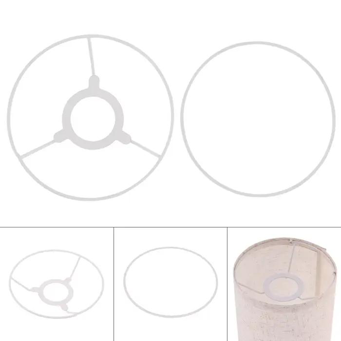 Abat-jour Standard E27 E14, cylindre de 15-40cm, cadre de lampe Vintage, accessoires pour bricolage,