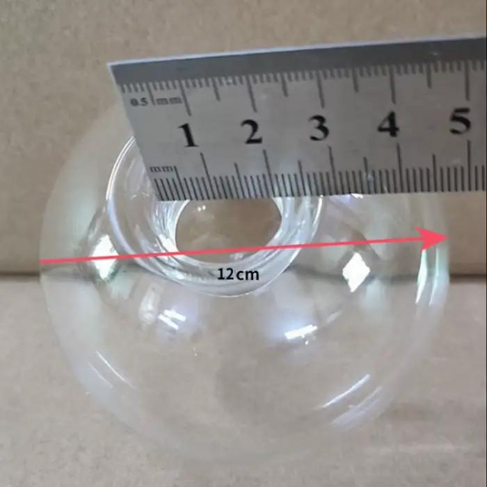 Abat-jour en verre transparent simple moderne, blanc laiteux, lustre en verre, accessoires en verre,