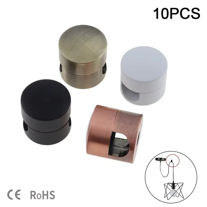 Crochet de câble de suspension, crochet de câble en aluminium pour lustre, plafonniers suspendus, lu
