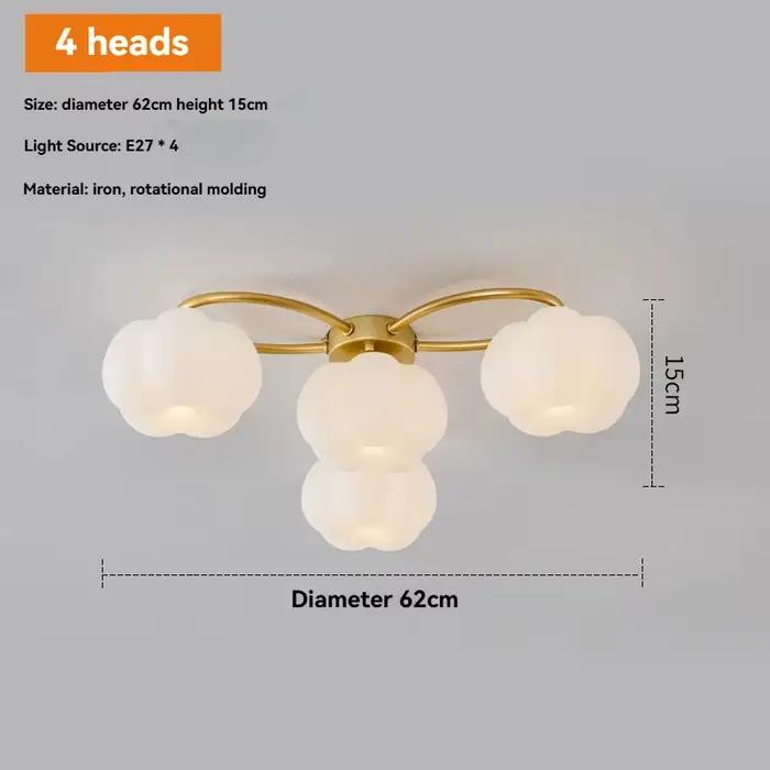 Lampe de chambre à coucher moderne nordique design américain personnalité créative nuage étude maiso