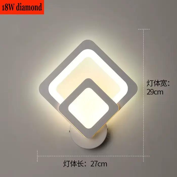 Mur LED lampe pour chambre chevet salon allée couloir escaliers moderne intérieur applique maison lu