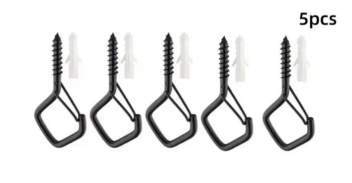 Crochets de sécurité anti-chute, crochets carrés robustes avec boucles, suspension anti-chute robust