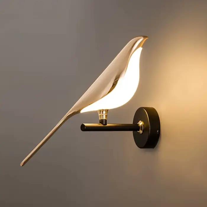 Applique Murale LED en Forme d'Oiseau Maghelicopter, Design Moderne, Luminaire Décoratif d'Nik, Idéa