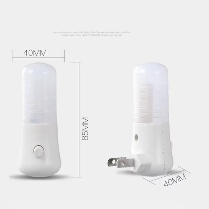LED veilleuses bébé alimentation lampe de chevet lumières prise américaine prise intelligente économ