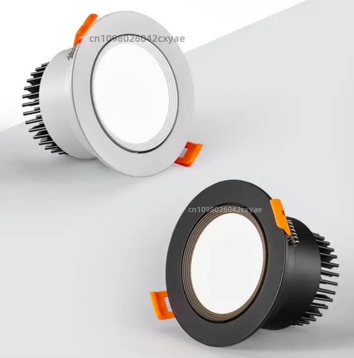 Downlights LED intelligents Tuya, spots, plafonniers COB intégrés Zigbee, salon, armoires de cuisine