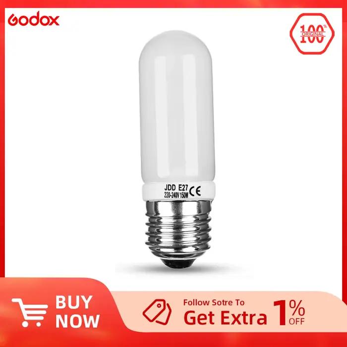 Godox 150W E27 lampe de modélisation ampoule d'éclairage est pour les modèles Godox Studio Flash tel
