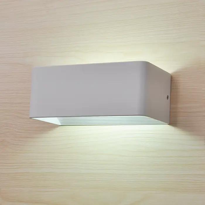 Moderne LED Applique Murale En Alliage D'aluminium Supérieur Et betérieur NikMur Carré Salon Restaurant Couloir Applique Décoration AC90-260V