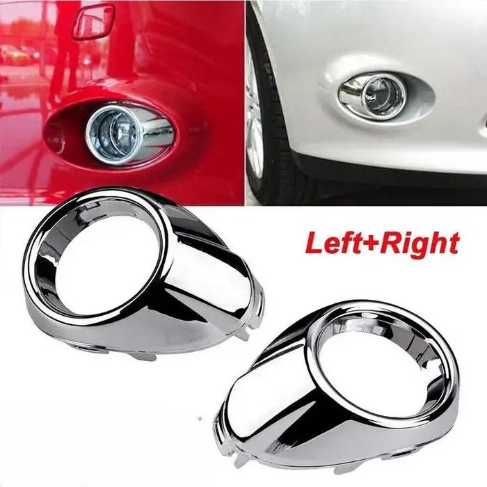 Pièces automobiles avant Anti-buée cadre de lampe Modification tête antibrouillard abat-jour décoration accessoires de voiture pour Ford Focus 2011-2014