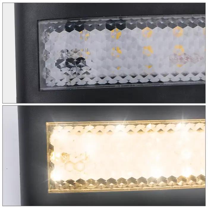 Appliques murales LED modernes pour une utilisation intérieure et extérieure avec des lumières haut et bas pour les salons, les couloirs, les chambres à coucher et la décoration intérieure