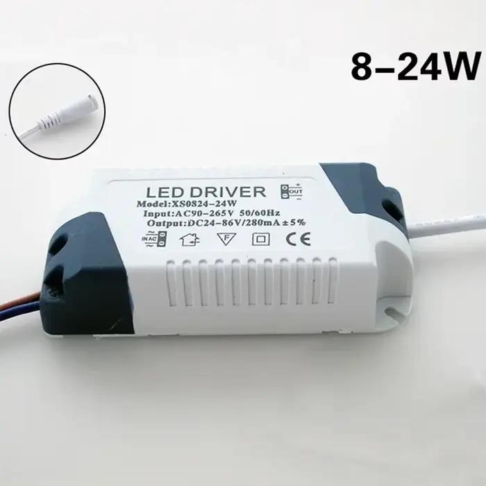 Pilote LED 8-18W 8-24W Transformateur d'alimentation pour plafonniers projecteurs éclairage routier tunnel luminaire occasionnelle éclairage professionnel maison cadeau