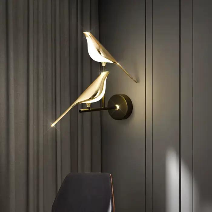 Applique Murale LED Forme d'Hélicoptère Design Nordique Moderne Idéal Chambre Coucher Salon Hôtel Occasions Spéciales