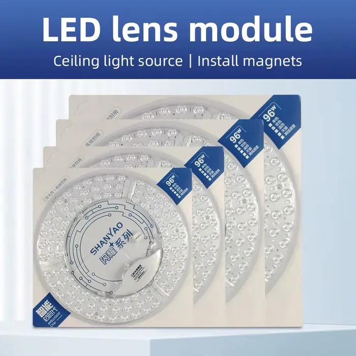 Les panneaux lumineux LED sont utilisés pour les plafonniers d'intérieur