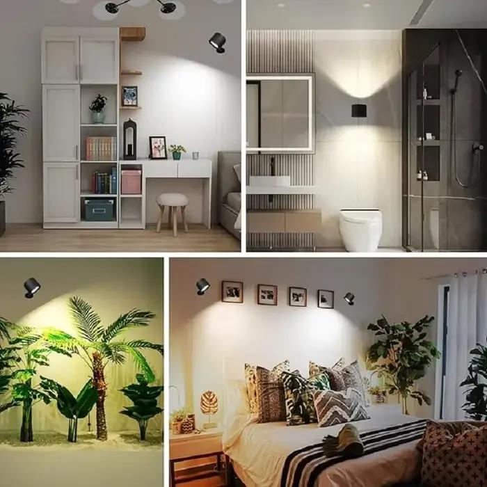 Applique murale Led Double tête