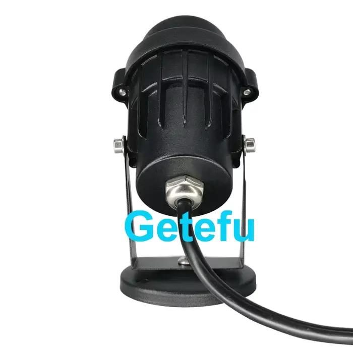 Lampe de pelouse LED étanche avec pic, spot lumineux, conforme à la norme IP65, éclairage d'extérieur, idéal pour un jardin ou un sentier, 10/7W, 220/110/12V