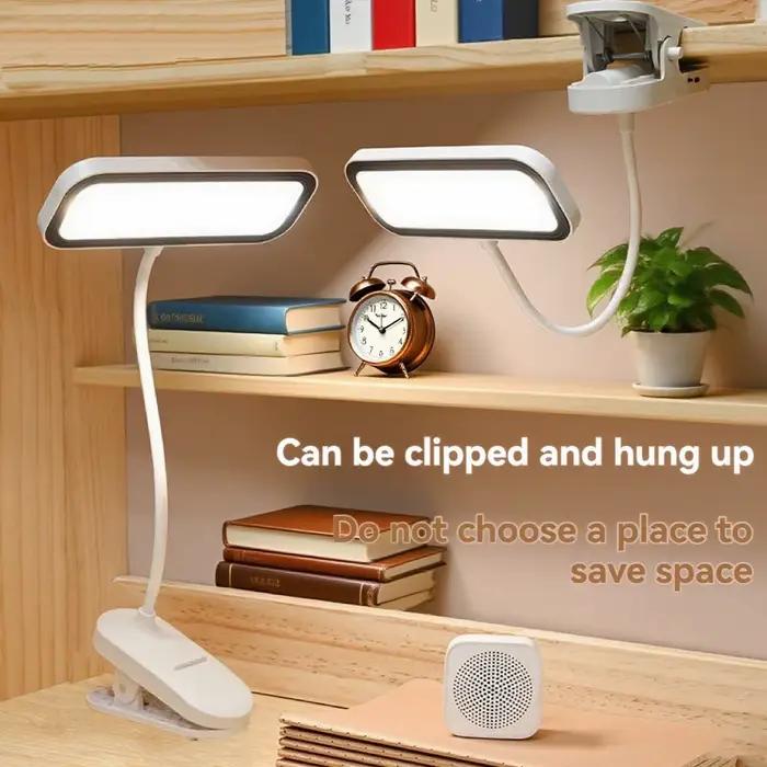 Lampe de bureau à clipser LED