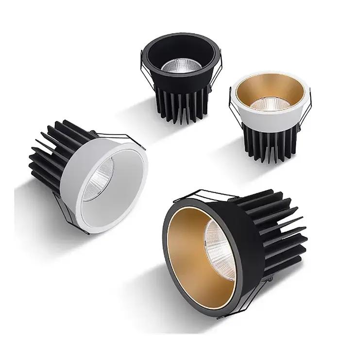 Spot LED encastrable dimmable pour plafond