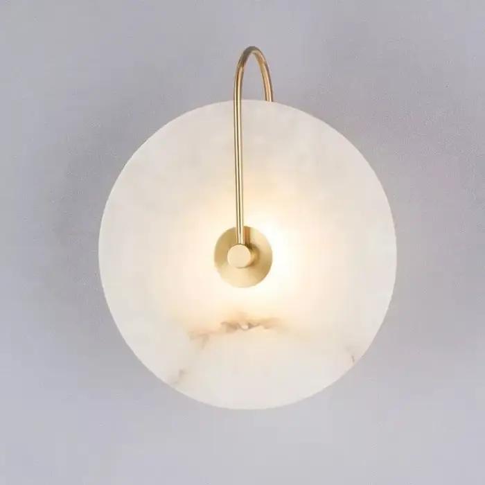 Applique murale Led moderne en marbre