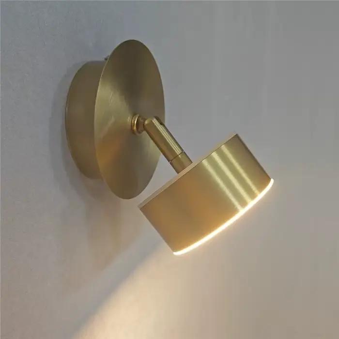 Applique Murale LED en Fer localité au Design Moderne et Simple, Luminaire Décoratif de Plafond, Idéal pour un Salon ou un Couloir