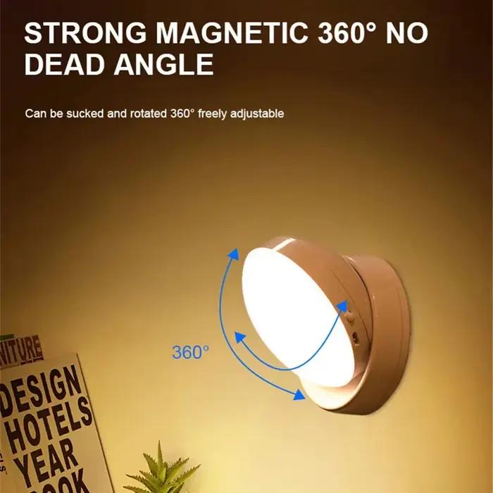 LED veilleuse USB charge intelligente Induction humaine pour armoire de chevet maison garde-robe éclairage capteur de