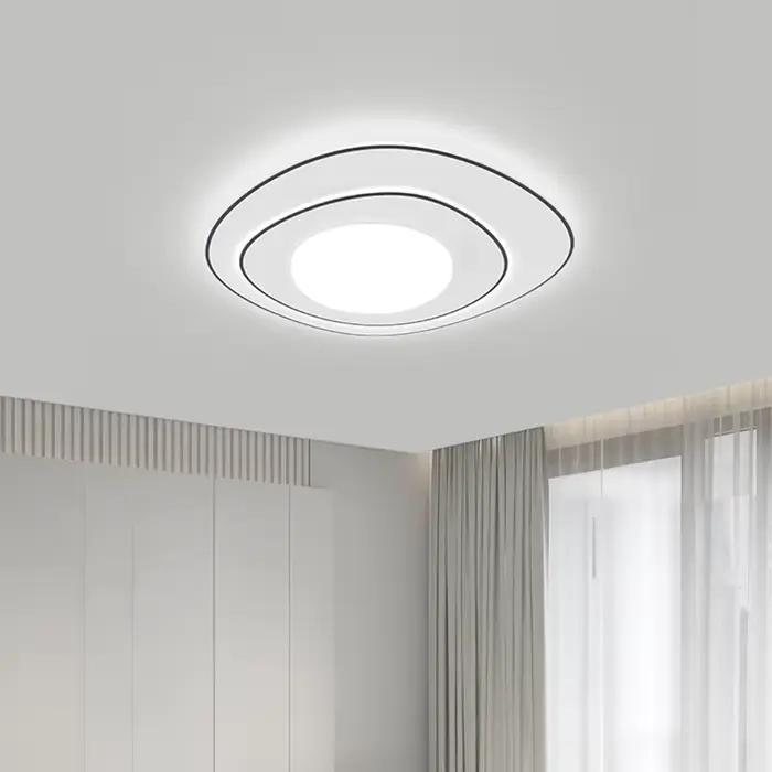 Plafond moderne à LEDs Lustre lampe pour salon salle à manger chambre