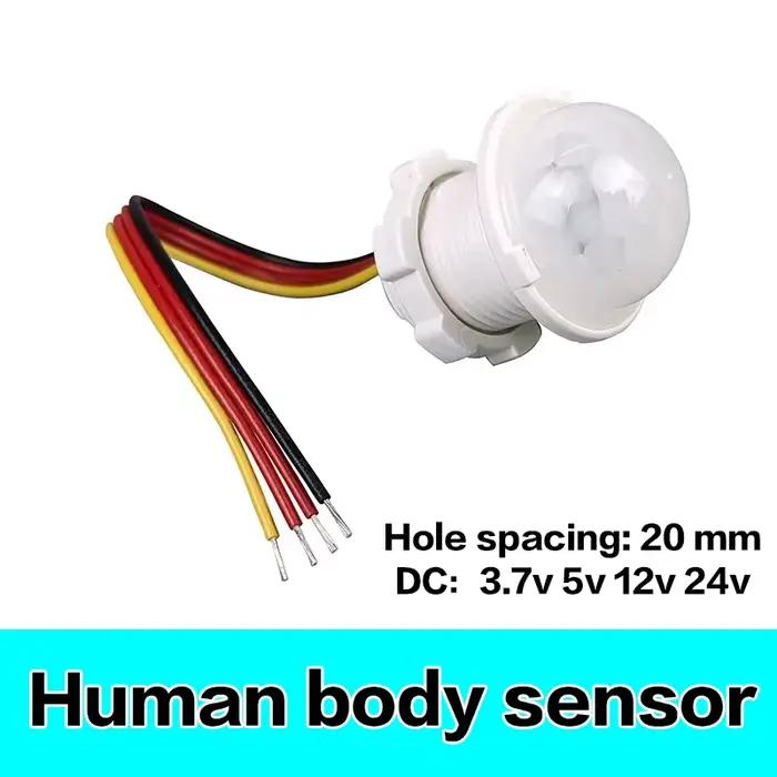 Commutateur de capteur de mouvement pour maison intelligente, détecteur IR marche/arrêt automatique 5V/12V/24V pour bandes lumineuses LED, armoire, escaliers, placard