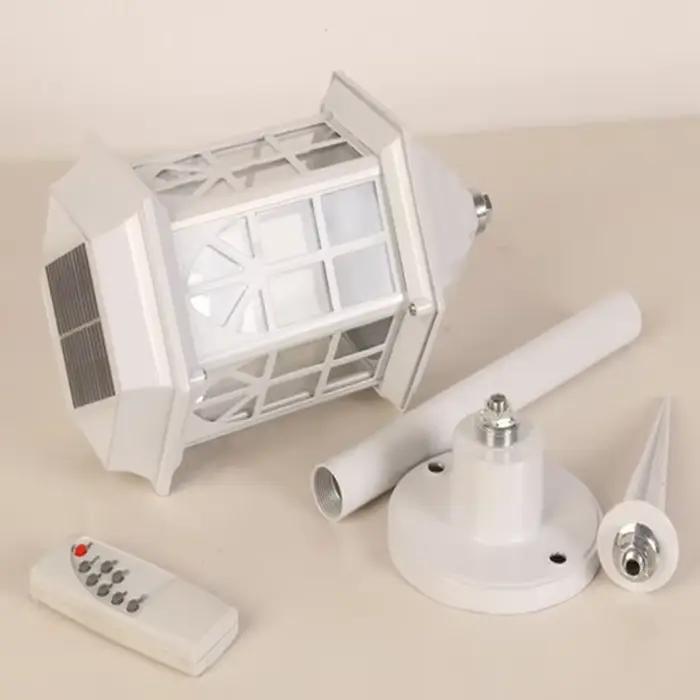 Lampes solaires à LED pour allée, lampe extérieure étanche, lanterne de jardin, éclairage paysager décoratif pour patio, cour