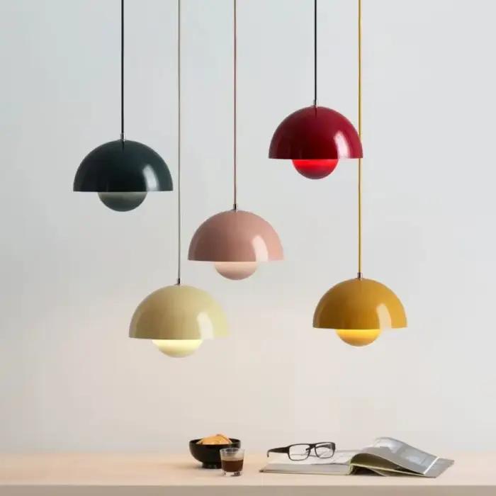 Lampe bourgeon haut de gamme, lustre exquis, beau et moderne, chambre à coucher, salon, salle à manger, style européen, savoir à chaud