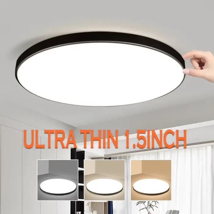 Plafonnier Led moderne AC 110V-220V, lampe de plafond 18W 30W 40W, éclairage pour salon, chambre à coucher, cuisine