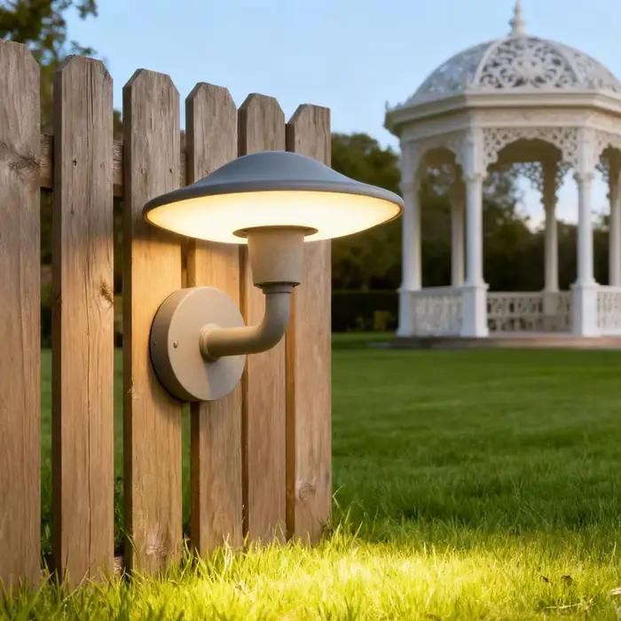 Applique murale LED moderne en forme de champignon, imperméable, éclairage de paysage en aluminium, pour Villa, parc, jardin, décoration