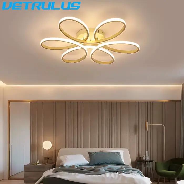 Plafonnier LED en Acrylique au Design Moderne