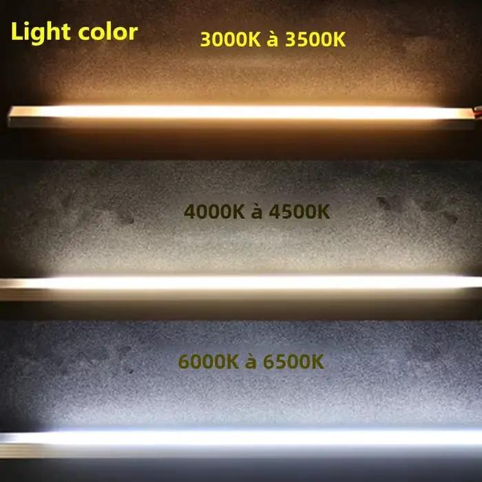LED lumière dure DC12V 50CM 20 pouces LED bande SMD5730 36 LED s U/V-forme plat LED canal en aluminium