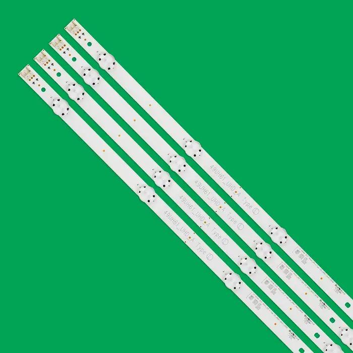 Bande de rétro-éclairage LED pour LG 49UH610V 49UH603V 49UH620V 49UH6100 49UH6030SB 49UH6030UD 49UH603TDB 49UH603VTD 49UH61_UHD_A B