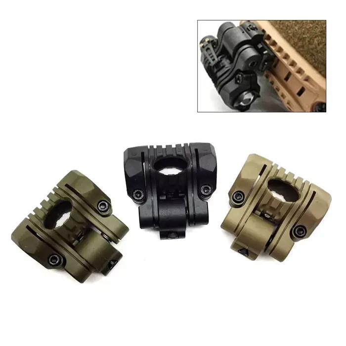 Dulairsoft-Lampe stroboscopique pour casque avec lumière blanche Scout, lampe de poche pour casque de chasse rapide