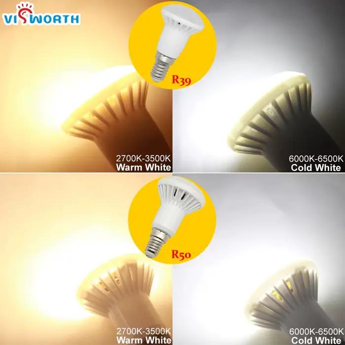 E14 lampe à LED R50 lumière LED E27 3W 5W 7W 9W 12W 15W 20W AC 110V 220V 240V ampoule blanc chaud froid pour la maison