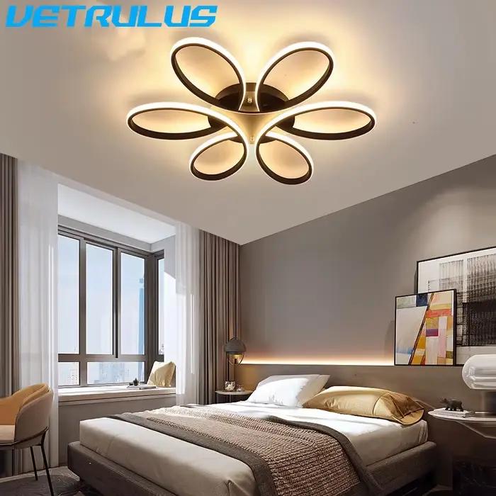 Plafonnier LED en Acrylique au Design Moderne