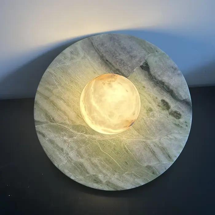 Applique murale en marbre moderne blanche à intensité variable pour éclairage quotidien dans la maison occasions spéciales