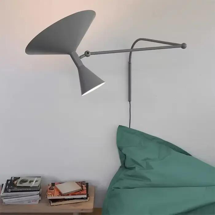 Applique murale rotative, éclairage réglable vers le haut et vers le bas, pour salon, chambre à coucher