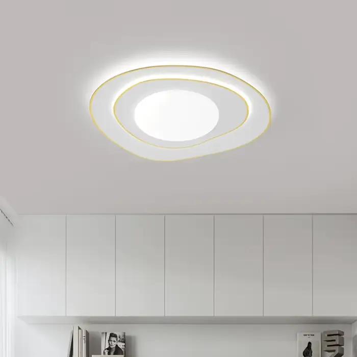 Plafond moderne à LEDs Lustre lampe pour salon salle à manger chambre