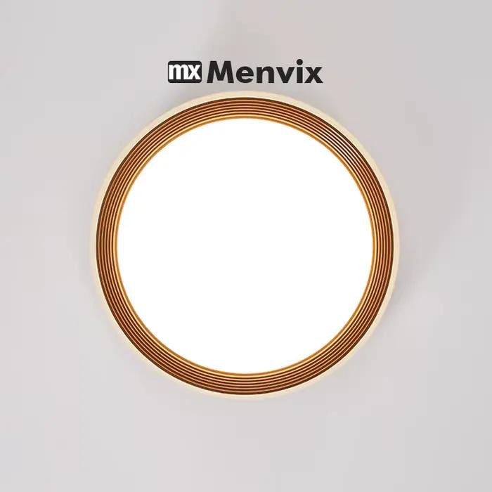 Menvix plafond moderne à LEDs lumière bois maison lumière salon cuisine chambre salle de bain Surface plafonnier décoration de la maison