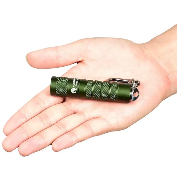 Lampe torche porte-clés Lumintop Silver Fox 14500, lampe torche AA, 760 lumens, mode turbo avec queue magnétique