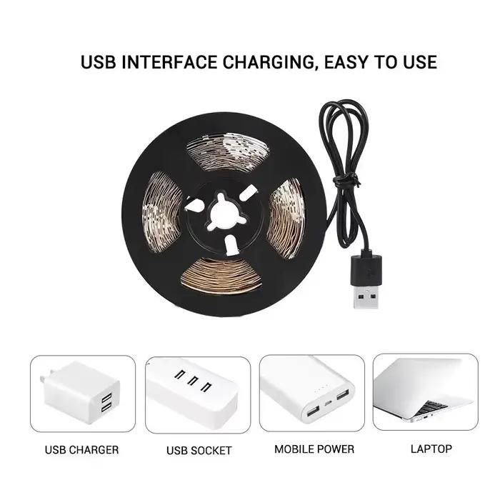 Plante lumière grandir LED bande 5V USB LED 1-5m spectre complet puce LED étanche pour serre fleur semis grandir tente hydroponique