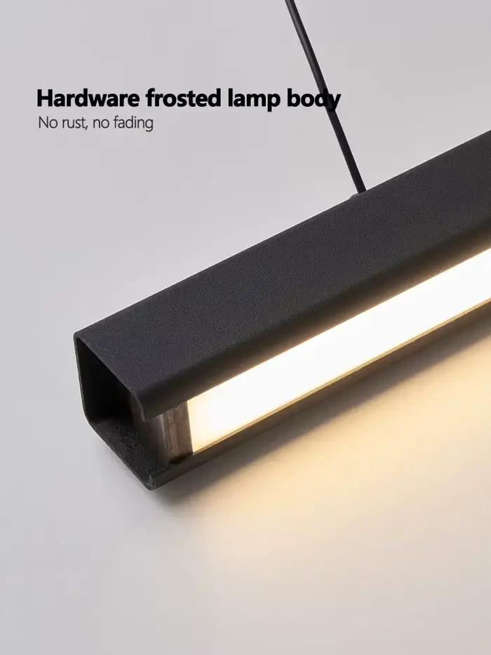 Lustre de salle à manger, luminaires de cuisine, lustre long pour restaurant, lampes de bureau modernes et minimalistes, lustres nordiques pour îlot de bar