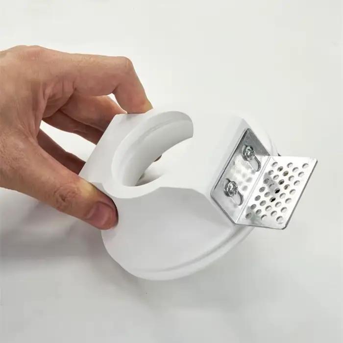 Spot Lumineux LED Encastrable en pouvez-vous pse, Sans Bords, Antireflet, Éclairage d'Nik, Idéal pour un Salon, une Chambre à Coucher ou un Couloir, GU10