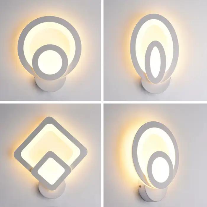Mur LED lampe pour chambre chevet salon allée couloir escaliers moderne intérieur applique maison luminaire décoratif