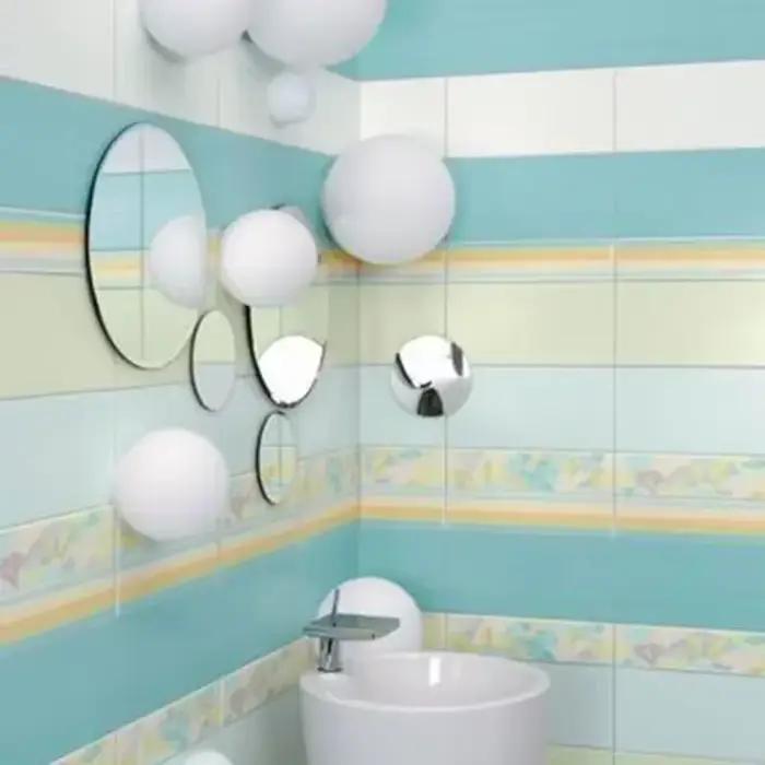Plafonnier circulaire en verre au design nordique, luminaire décoratif d'intérieur, idéal pour une chambre à coucher, un couloir, un porche, un balcon ou une chambre d'enfant