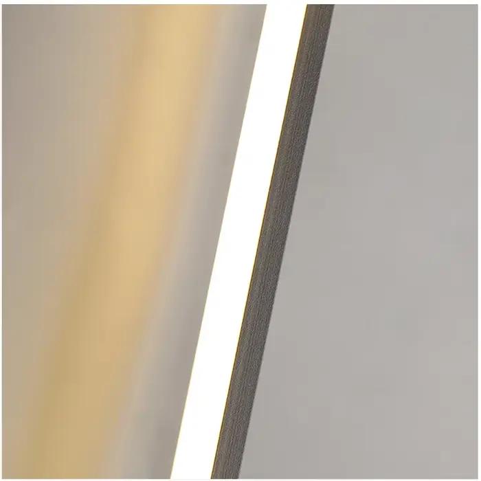 Applique murale moderne en aluminium forgé à éclairage LED ajustable pour chambre à coucher salon et plus