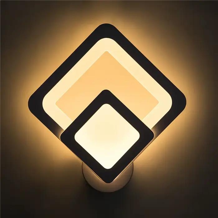 Mur LED lampe pour chambre chevet salon allée couloir escaliers moderne intérieur applique maison luminaire décoratif