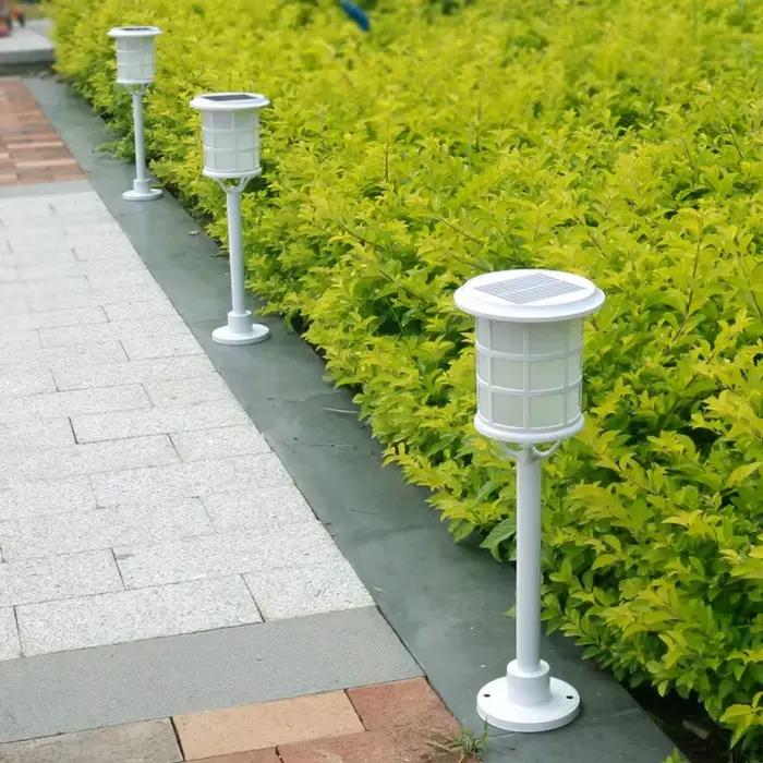 Lampe solaire de sol extérieure, imitation flamme, sans fil, pour jardin, pelouse